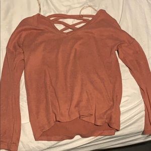 BLUSH SWEATER SHIRT